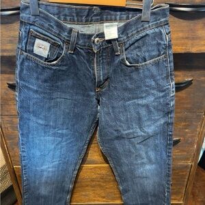 Cinch Men's Dark Blue Straight Jeans